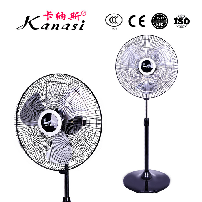 Commercial Electric Metal Blade Pedestal Stand Fan