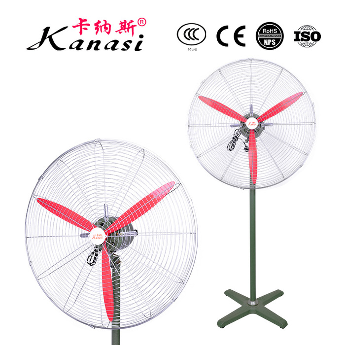 Oscillating Industrial Pedestal Ox Fan